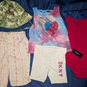 12m baby girl summer lot bundle HandM DKNY